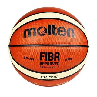 ลูกบาสหนังแท้ Basket Ball MOLTEN GL7X FIBA