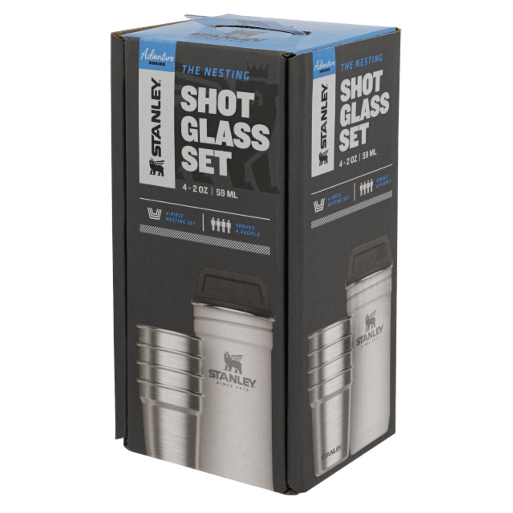 stanley-adventure-series-stainless-steel-packable-shot-glass-set-2-oz-ถ้วย-4-ใบ-พร้อมกระบอกเก็บสแตนเลส-usa-imported