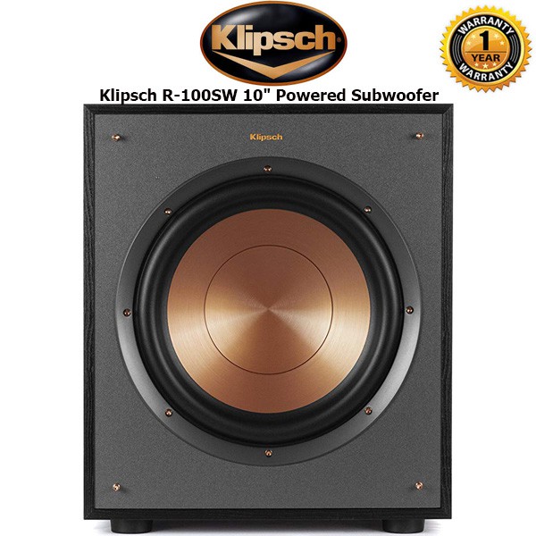 Klipsch R100SW 10" Powered Subwoofer Shopee Thailand