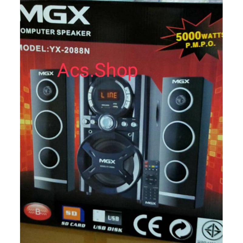 ลำโพง-mgx-computer-speakers-รุ่น-yx-2088n-2-1ch-5000-p-m-p-o-ลำโพงบลูทูธ-ลำโพงขยายเสียง-ลำโพงซับ-ลำโพงชุด