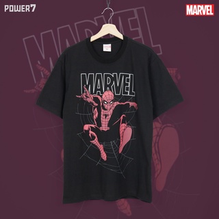 ผ้าฝ้าย 100% เสื้อยืดการ์ตูน ลาย มาร์เวล ลิขสิทธ์แท้ MARVEL COMICS  T-SHIRTS (MVX-020)S-3XL