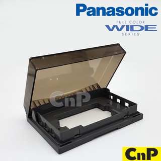 Panasonic หน้ากากกันน้ำ ฝากันน้ำ (แนวนอน) พานาโซนิค รุ่น WEG 8981