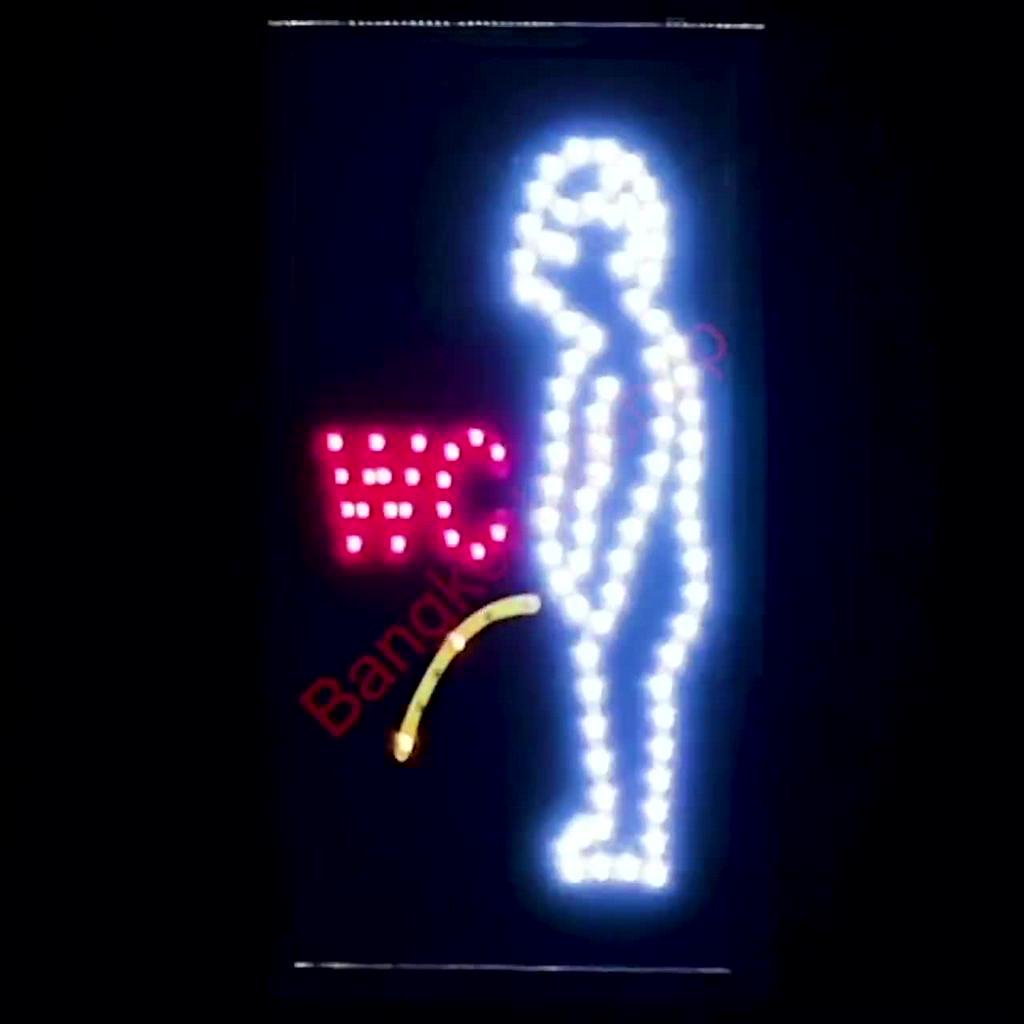 led-sign-ผู้ชาย-wc-ป้ายไฟแอลอีดีสำหรับตกแต่ง-220v-ป้ายตัวอักษร-ป้ายไฟ-ป้ายหน้าร้าน-ใช้ประดับตกแต่ง