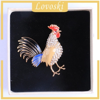 ภาพหน้าปกสินค้า( Lovoski ) เครื่องประดับเข็มกลัดรูปไก่ประดับเพชร ที่เกี่ยวข้อง