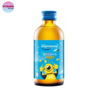 ภาพขนาดย่อของภาพหน้าปกสินค้าMamarine Kids Omega-3 & Multivitamin กล่องสีฟ้า มามารีน โอเมก้า 3 ผสม แอลไลซีนและมัลติวิตามิน กล่องสีฟ้า จากร้าน vitaminvilla บน Shopee