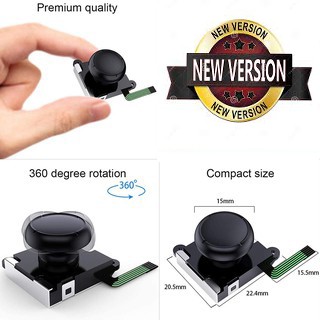 ภาพขนาดย่อสินค้า3D Switch Repair Stick Rocker Joystick Joy-Con Replacement Analog For Nintendo