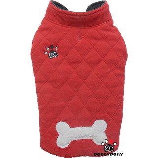 Petcloths-Doggydolly  เสื้อผ้าแฟชั่น  สัตว์เลี้ยง  หมาแมว ชุดสุนัข กันหนาว โค้ท Winter ขนาดไซส์ 1-9โล  W351