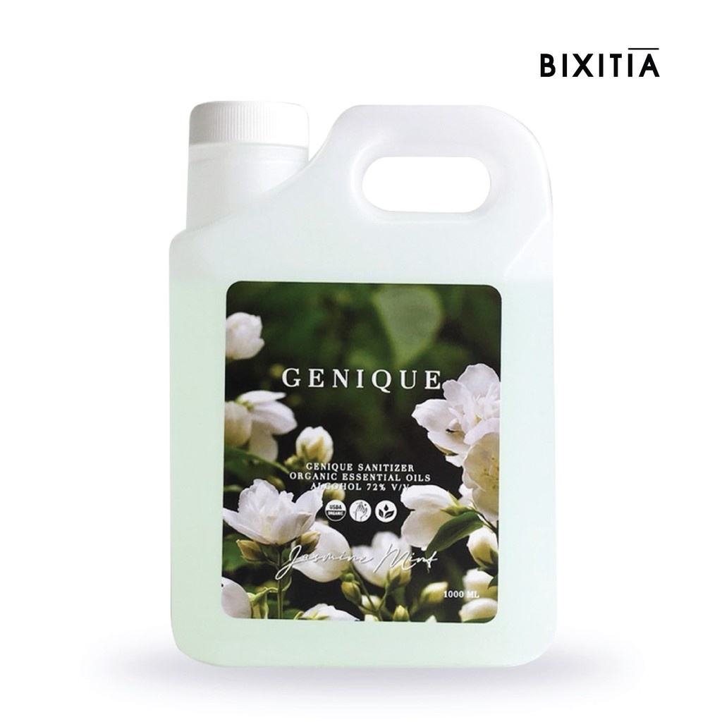 แถวกรวยจิ๊วเติมเเอลกอฮล์-bixitia-พร้อมส่ง-แกลลอน-1000-ml-พร้อมแอลกอฮอล์-alcohol-72-แถมกรวยจิ๊วทุกขวด