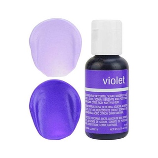 ภาพหน้าปกสินค้าสีเจล สีม่วง/ Chefmaster Violet Liqua-Gel Food Coloring 20ml (5140) /0.7 oz ที่เกี่ยวข้อง