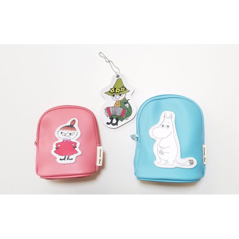 พร้อมส่ง-moomin-samansa-mos2-กระเป๋าเครื่องสำอาง-2-ใบ-และป้ายห้อย