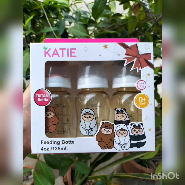 babybua-ขวดนมเคธี่-katie-tritan-premium-gold-ขวดนมคอกว้าง-ขวดนมสีชา-4oz-8oz-พร้อมส่ง-bpa-free