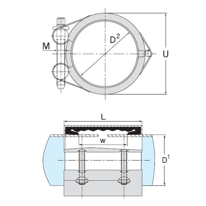 repair-clamp-stainless-รีแพร์-แคล้มป์-สแตนเลส-ซ่อมท่อรั่ว-แตก-อุปกรณ์ซ่อมท่อ-ออกใบกำกับภาษีได้