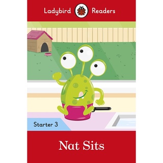 DKTODAY หนังสือ LADYBIRD READERS STARTER 3:NAT SITS