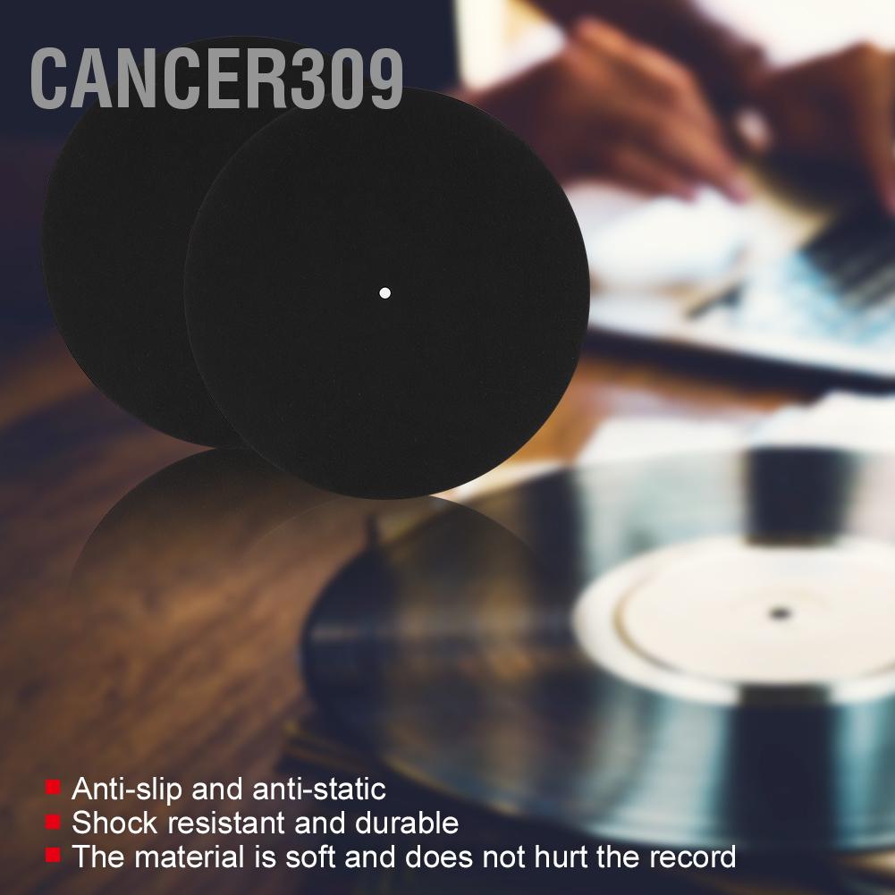 cancer309-แผ่นเสียงไวนิล-กันลื่น-12-นิ้ว-แบบเปลี่ยน-สําหรับเครื่องเล่นแผ่นเสียง-2-ชิ้น