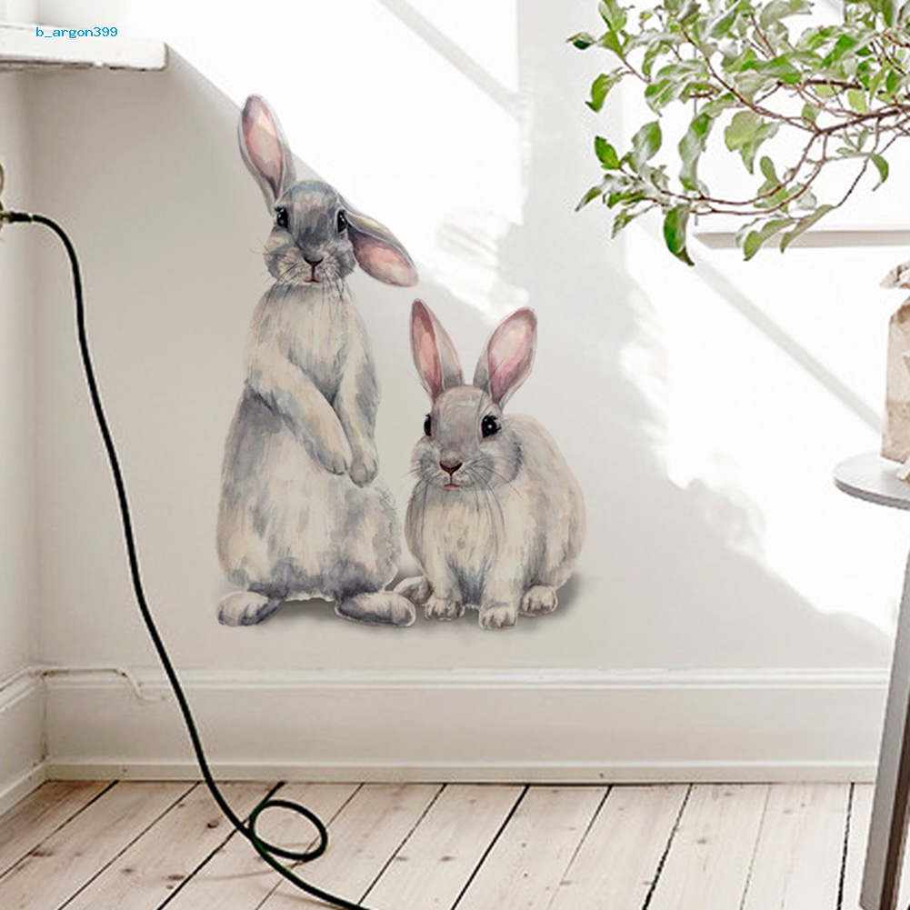 ne-lovely-rabbit-animal-wall-sticker-kids-room-decal-mural-kindergarten-decoration