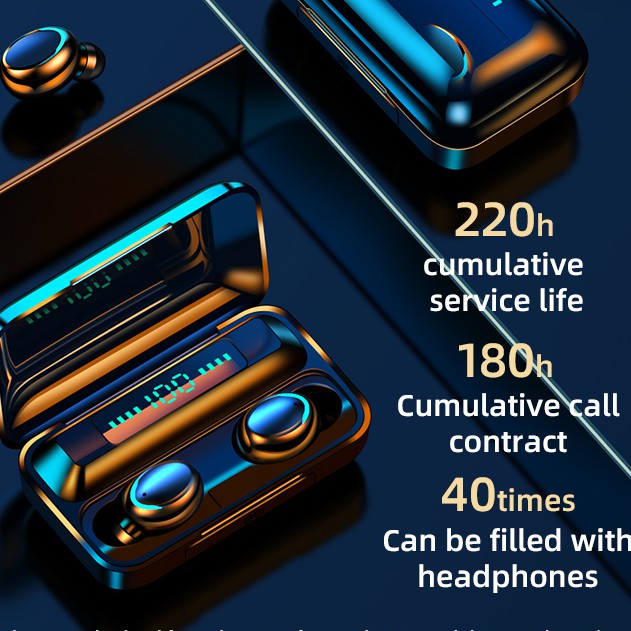 tws-wireless-bluetooth-5-0-headset-earphone-earbuds-หูฟังบลูทูธ-สเตอริโอ-หูฟังเล่นเกมส์-แยกเสียงซ้ายขวา-tws-f9