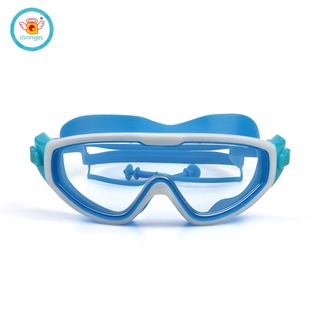 สินค้า IQ Angel  แว่นตาว่ายน้ำเด็ก แฟชั่น กันน้ำ ป้องกันหมอก HD โปร่งใส แว่นตาว่ายน้ำกรอบใหญ่ สำหรับเด็กหญิงและเด็กชาย