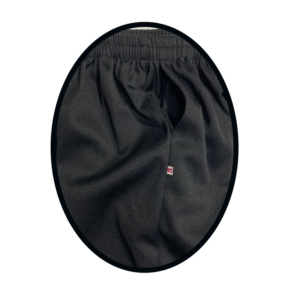ภาพสินค้ากางเกงวอร์มสีดำล้วนขายาว ขาจั้มกางเกงวอร์มเด็ก Super สำหรับเด็กอนุบาลถึงประถมวัย กางเกงกีฬา จากร้าน phanurit1408 บน Shopee ภาพที่ 4
