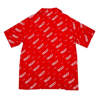 ภาพขนาดย่อของภาพหน้าปกสินค้าพร้อมส่ง   TRULY เสื้อเชิ้ตฮาวาย สีแดง จากร้าน trulybkk บน Shopee