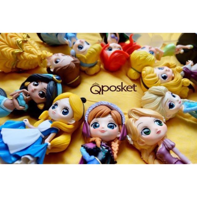 Qposket โมเดลเจ้าหญิงดิสนีย์และอื่นๆแยกตัวราคาถูก💥 ️ ️(สอบถามแบบก่อน ...