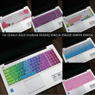 เคสคีย์บอร์ดซิลิโคน 15 . 6 นิ้วสําหรับ asus vivobook x 540 uq x 542 ua x 540ur x 540ya