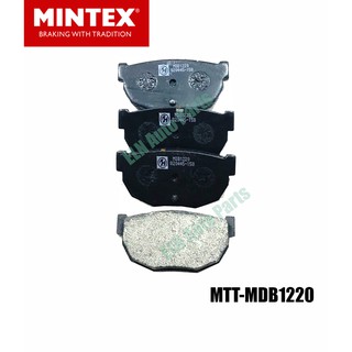 Mintex ผ้าเบรคหลัง (ของอังกฤษ) (brake pad) นิสสัน NISSAN Skyline 240KGT ปี 1982-1986