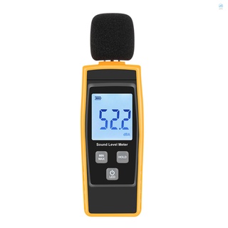 LCD Digital Sound Level Meter DB Meters 30-130dBA Noise Volume Measuring Tool Decibel Monitoring Tester with Max/Min/Data Hold Mode