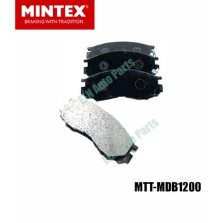 Mintex ผ้าเบรคหน้า (ของอังกฤษ) (brake pad) มิตซูบิชิ MITSUBISHI (MB) L200 Strada 2wd., Grandis 2wd. ปี 1995-1999