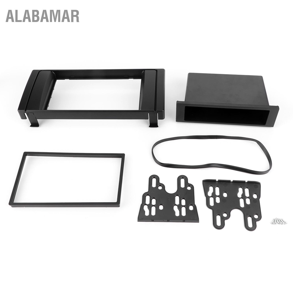 alabama-กรอบแผงวิทยุสเตอริโอ-1-din-สําหรับ-5-series-e39-x5-e53