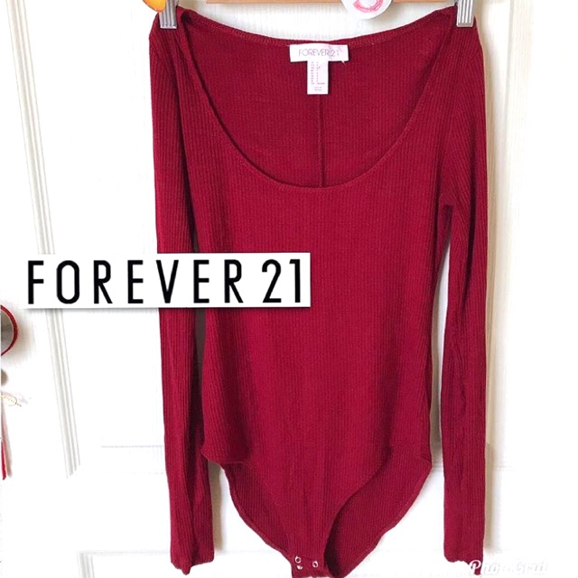 forever-21-body-suit-มือสอง-free-size