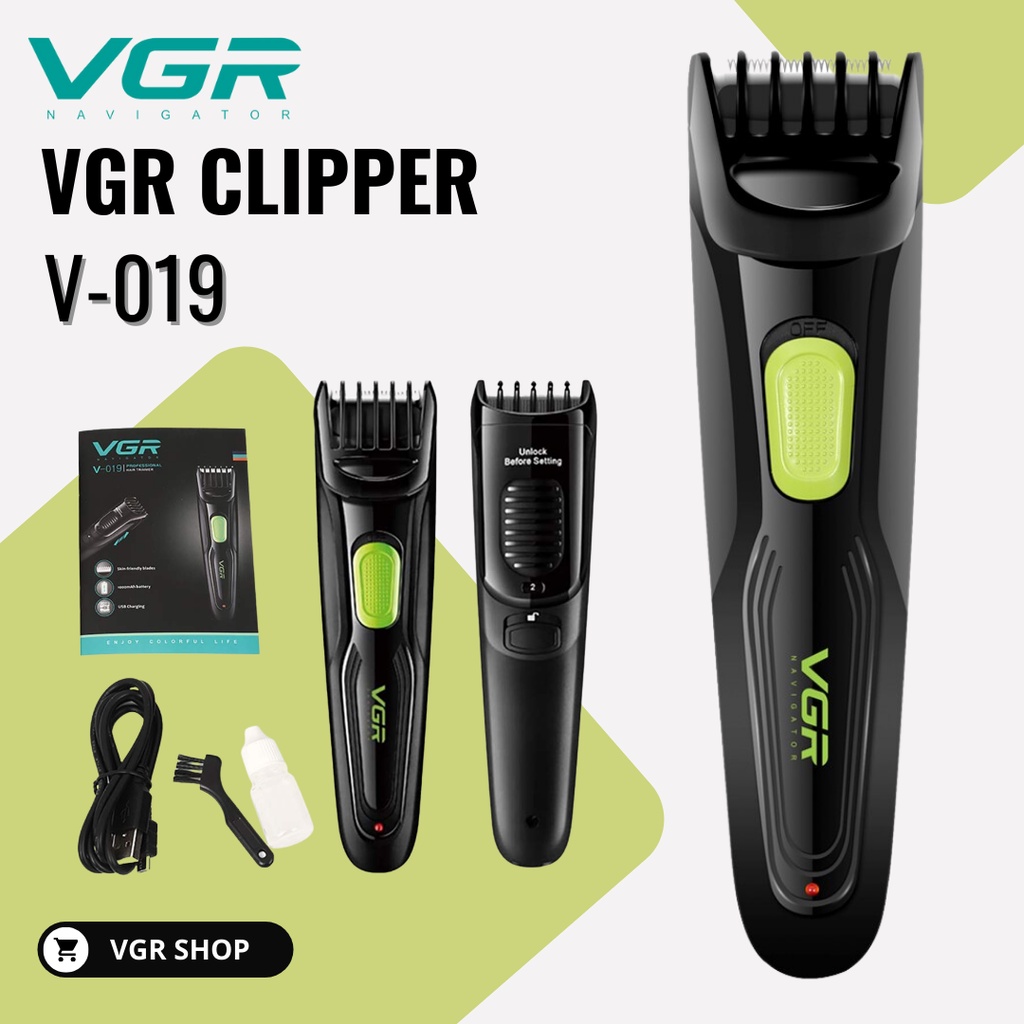 VGR รุ่น V-019 ปัตตาเลี่ยนไร้สาย (สินค้าพร้อมส่ง) | Shopee Thailand