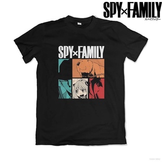 เสื้อยืดแขนสั้นลําลอง Forger Spy X Family เสื้อยืด พิมพ์ลายการ์ตูนอนิเมะ ทรงหลวม สําหรับผู้ชาย และผู้หญิง