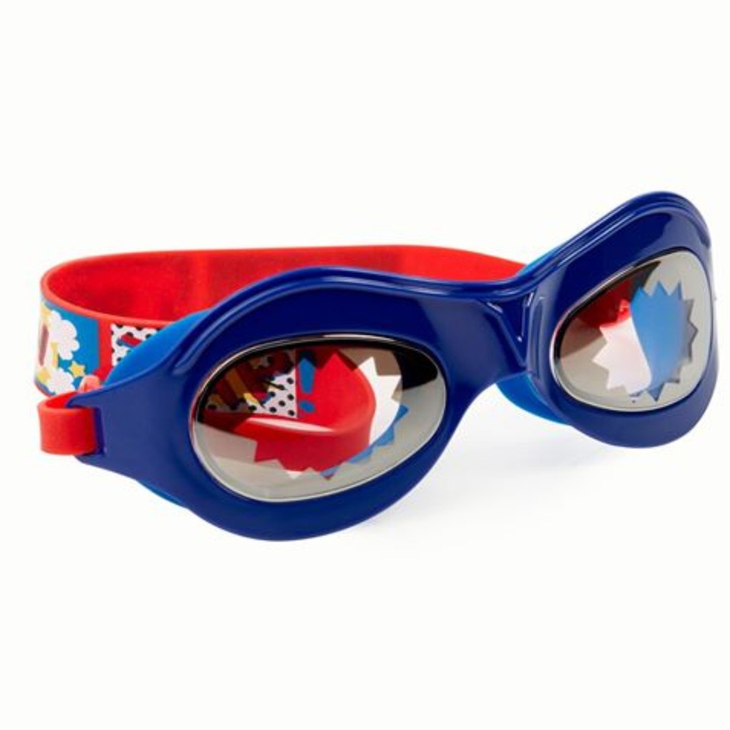 bling2o-แว่นตาว่ายน้ำเด็กยอดฮิตจากอเมริกา-marvelous-super-dude-blue-ป้องกันฝ้าและ-uv-ถ่ายรูปสวย-สายซิลิโคนนิ่มไม่พันผม