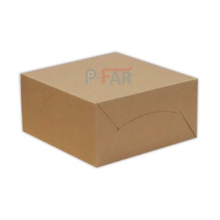 กล่องอาหารว่างเล็ก กล่องSnackBox กล่องจัดเบรก ขนาด 12.5 x 12.5 x 6.5 cm (100ชิ้น/แพ็ค)_INH102