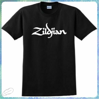 ขายดี ใหม่ Zildjian เสื้อยืดลําลอง แขนสั้น คอกลม พิมพ์ลายกลอง Zildjian Cymbals Drums Band S Funny Pearl Sabian Zilgan