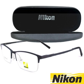 Nikon แว่นตา รุ่น CX-6300 C-4 สีน้ำตาล กรอบแว่นตา Eyeglass frame ( สำหรับตัดเลนส์ ) ทรงสปอร์ต วัสดุ อลูมิเนียม Aluminium