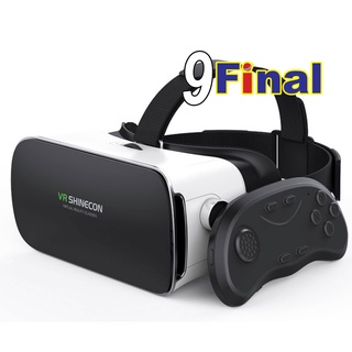 แว่น VR SHINECON SC-Y006 ( White) Virtual reality ชัดกว่า G06A ใช้ได้กับมือถือหน้าจอ 6.5นิ้ว