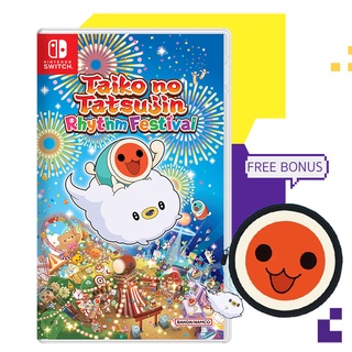 Nintendo Switch™ เกม NSW Taiko No Tatsujin: Rhythm Festival (English) (By ClaSsIC GaME)