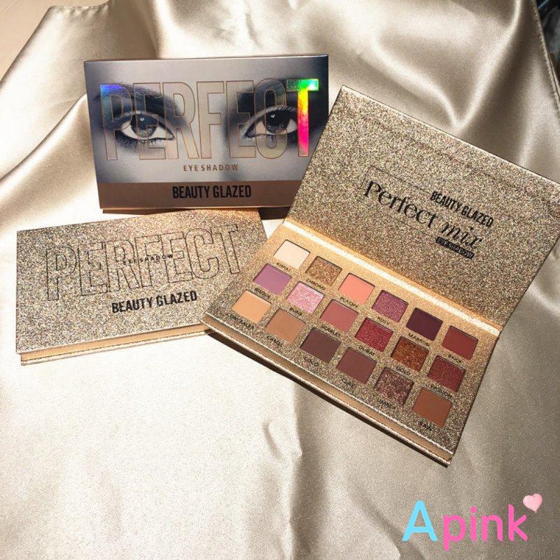 อายแชโดว์พาเลท 18 สี Glitter