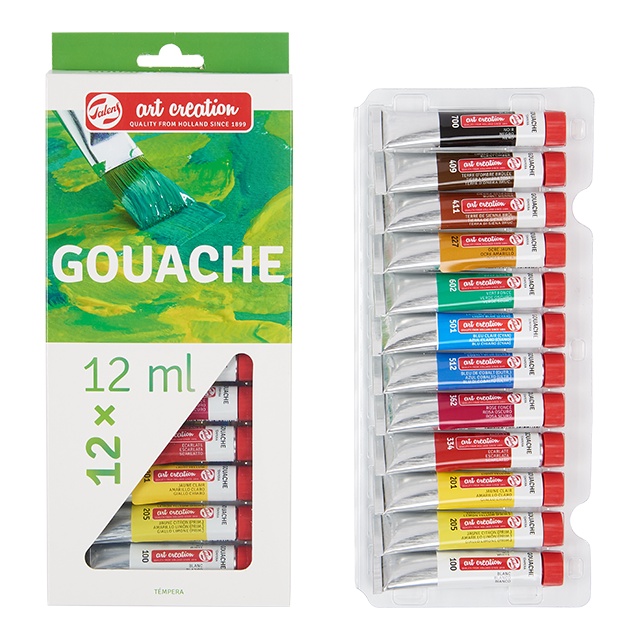 artcreation-สี-gouache-12ml-tac-gouache-set-1-ชุด