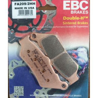 ผ้าเบรค EBC Brakes  รุ่น Big bike/ผ้าหน้า Royal Enfield 535, 650, BMW F650 ,ผ้าหลัง BMW, Scrambler 1200