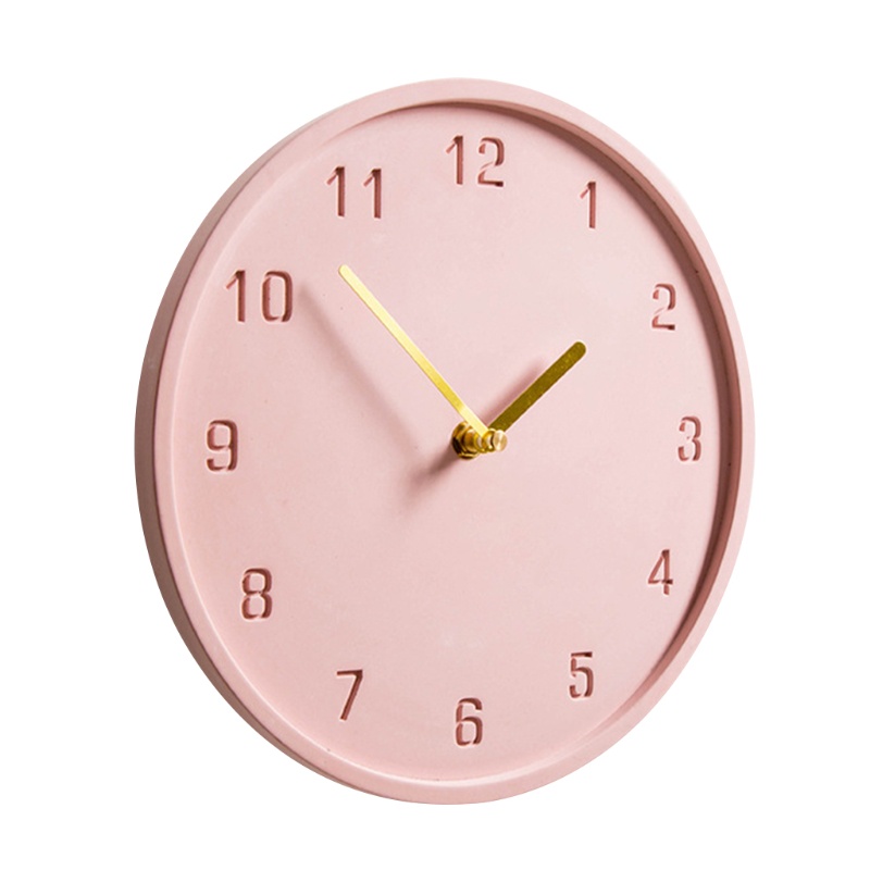 aoto-นาฬิกาแขวนผนังซีเมนต์-สไตล์นอร์ดิก-นาฬิกาปิดเสียง-สําหรับบ้าน-ห้องนั่งเล่น-ห้องนอน-นาฬิกาแขวน-ดิจิทัล-ทรงกลม-นาฬิกาซีเมนต์