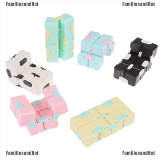 Familiesand Hot $ Magic Edc Infinity Cube ลูกบาศก์บรรเทาความเครียด