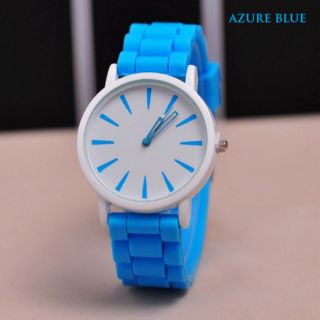 นาฬิกาแฟชั่น bubble gum สีฟ้า