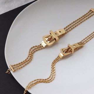 Belt Buckle bracelet กำไลข้อมือทรงหัวเข็มขัด