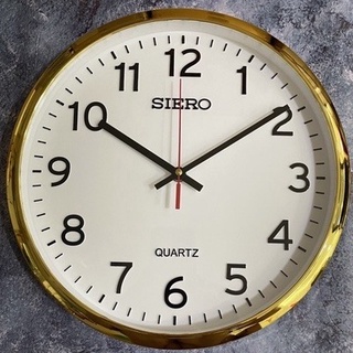 นาฬิกาแขวน SEIRO นาฬิกาแขวนผนัง 12 นิ้ว รุ่น SR-020 นาฬิกาติดผนัง แบบเดินกระตุก สวยหรูใช้ดีแบบใหม่ SR 020