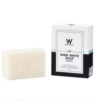🏷️ สบู่วิงค์ไวท์​ WINK WHITE​ SOAP 🏷️ สบู่ฟอกตัว(กล่องขาว)
