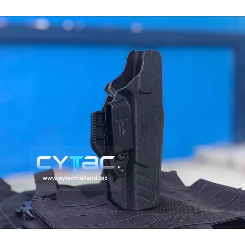 ภาพหน้าปกสินค้าซองพกใน Polymer Cytac สำหรับ Glock17 จากร้าน cytacthailandshop บน Shopee