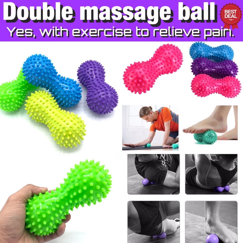 double-massage-ball-ลูกบอลนวดมือคู่-แก้ปวด