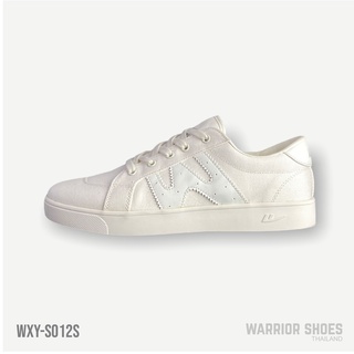 ภาพหน้าปกสินค้าWarrior shoes รองเท้าผ้าใบ รุ่น WXY-S012S สี White ที่เกี่ยวข้อง